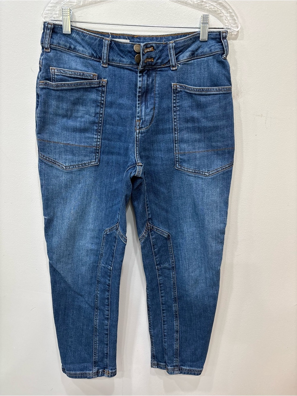 Pilcro Anthropologie Wanderer Relaxed Fit Cropped Jeans Women’s Size 29P
